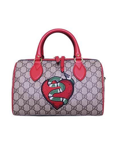 Snake Heart Boston Bag, front view